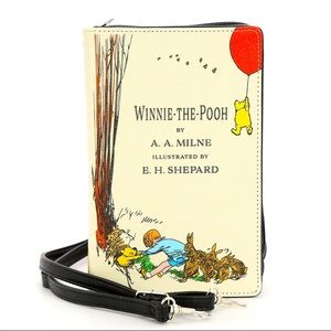 Winnie the Pooh Book Clutch Bag in Vinyl